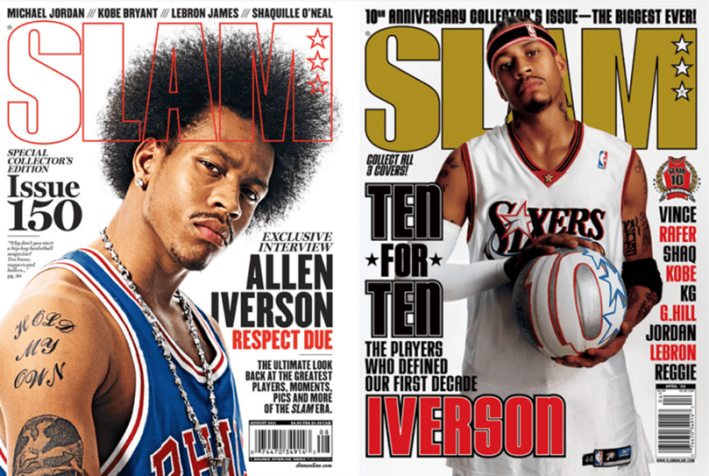 Allen Iverson portadas revista SLAM